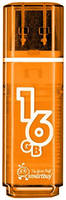 Флешка SmartBuy Glossy 16ГБ Orange (SB16GBGS-Or)