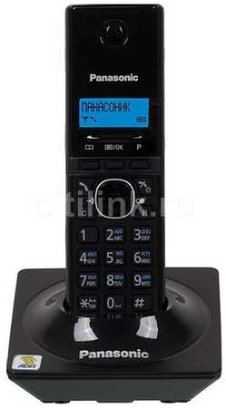 Радиотелефон Panasonic KX-TG1711RUB, черный 966004302
