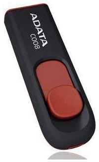 Флешка USB A-Data Classic C008 32ГБ, USB2.0, красный и черный [ac008-32g-rkd] 966006492