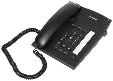 Проводной телефон Panasonic KX-TS2382RUB, черный 966115929