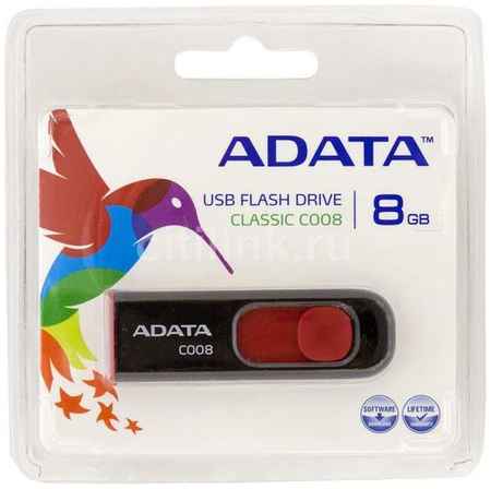 Флешка USB A-Data Classic C008 8ГБ, USB2.0, и [ac008-8g-rkd]