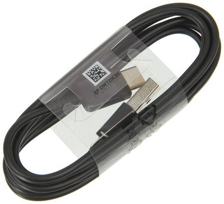Кабель Samsung EP-DG930IBRGRU, USB Type-C (m) - USB (m), 1.5м, черный