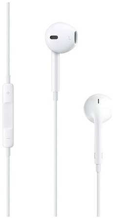 Наушники Apple EarPods, 3.5 мм, вкладыши, [mnhf2zm/a]