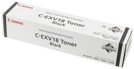 Тонер Canon C-EXV18 (GPR-22), для iR1018/1022, черный, 465грамм, туба 96630245