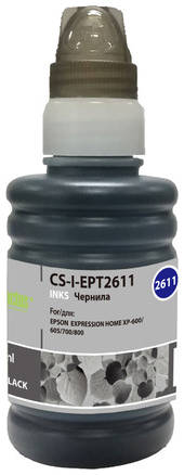 Чернила Cactus CS-I-EPT2611, для Epson, 100мл