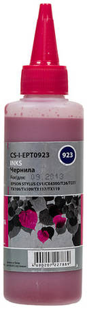 Чернила Cactus CS-I-EPT0923, для Epson, 100мл, пурпурный 966321085