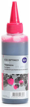 Чернила Cactus CS-I-EPT0823, для Epson, 100мл, пурпурный