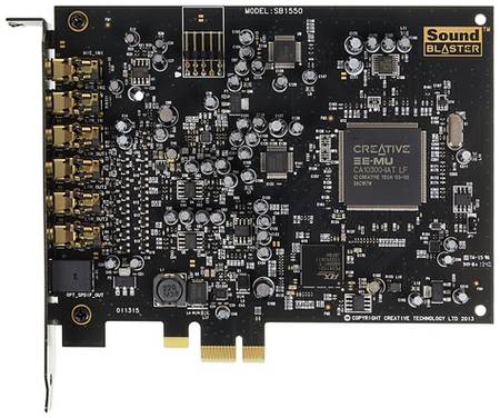 Звуковая карта PCI-E Creative Audigy RX, 7.1, Ret [70sb155000001] 966322976