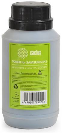 Тонер Cactus CS-TSG2-100, для Samsung ML 2160/2165/ SCX 3400, 100грамм, флакон