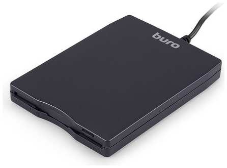 Дисковод внешний 3.5″ Buro″ BUM-USB FDD, 1.44МБ, USB, черный 966374847