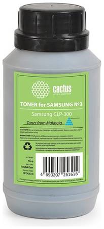 Тонер Cactus CS-TSG3C-45, для Samsung CLP Universal, 45грамм, флакон