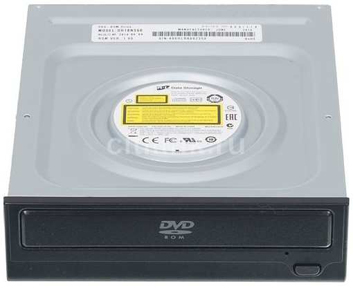 Оптический привод DVD-ROM LG DH18NS61, внутренний, SATA, черный, OEM 966518048