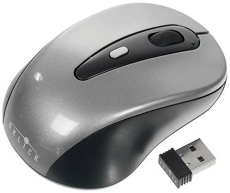 Мышь Oklick 435MW, оптическая, беспроводная, USB, и [945812]