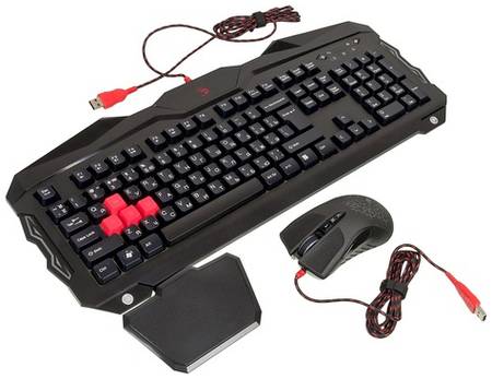 Комплект (клавиатура+мышь) A4TECH Bloody Q2100/B2100 (Q210+Q9), USB, проводной