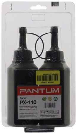 Тонер Pantum PX-110, для P2000/M5000/M6000, черный, 2x флакон, 2 чипа 966572430