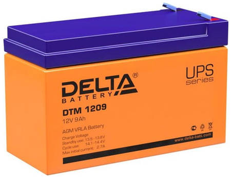 Аккумуляторная батарея для ИБП Delta DTM 1209 12В, 9Ач 966592746