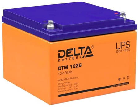 Аккумуляторная батарея для ИБП Delta DTM 1226 12В, 26Ач 966593967