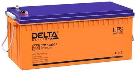 Аккумуляторная батарея для ИБП Delta DTM 12200 L 12В, 200Ач