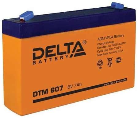 Аккумуляторная батарея для ИБП Delta DTM 607 6В, 7Ач