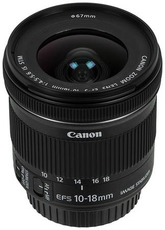 Объектив Canon 10-18mm f/4.5-5.6 EF-S IS STM, Canon EF-S [9519b005]