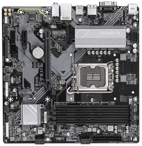 Материнская плата GIGABYTE B760M D3HP, LGA 1700, Intel B760, mATX, Ret 9666412188