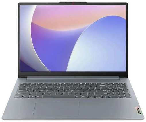 Ноутбук Lenovo IdeaPad Slim 3 15IRU8 15.6″, TN, Intel Core i3 1305U 1.6ГГц, 5-ядерный, 8ГБ LPDDR5, 256ГБ SSD, Intel UHD Graphics, без операционной системы, [82x700bwps]