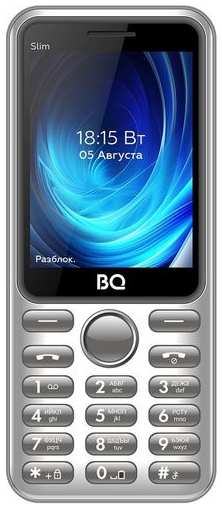 Сотовый телефон BQ Slim 2833, серый 9666413461