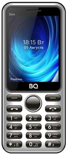 Сотовый телефон BQ Slim 2833, черный 9666413462