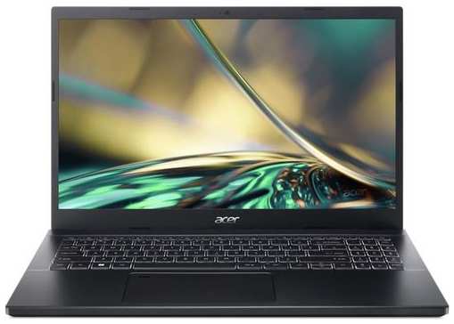 Ноутбук Acer Aspire 7 A715-76G-54NX NH.QMEEM.001, 15.6″, IPS, Intel Core i5 12450H 2ГГц, 8-ядерный, 8ГБ DDR4, 512ГБ SSD, NVIDIA GeForce GTX 1650 - 4 ГБ, без операционной системы, черный 9666413826