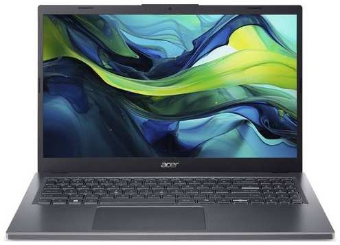 Ноутбук Acer Aspire 15 A15-51M-59VN 15.6″, IPS, Intel Core 5 120U 1.4ГГц, 10-ядерный, 8ГБ LPDDR5, 512ГБ SSD, Intel Graphics, без операционной системы, металлический [nx.kxtcd.001]