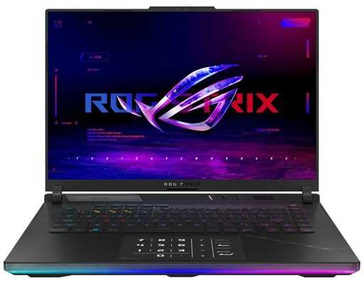 Ноутбук игровой ASUS ROG Strix Scar 16 G634JZ-NM032 90NR0C81-M00390, 16″, 2024, IPS, Intel Core i9 13980HX 2.2ГГц, 24-ядерный, 32ГБ DDR5, 1ТБ SSD, NVIDIA GeForce RTX 4080 для ноутбуков - 12 ГБ, без операционной системы