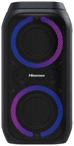 Музыкальный центр Hisense Party Rocket 160, 160Вт, с караоке, Bluetooth, FM, USB, черный 9666419115