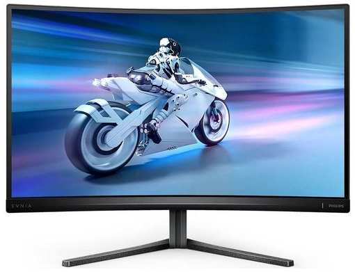 27″ Монитор Philips Evnia 5000 27M2C5200W, 1920x1080, VA, 280Гц, 2хHDMI, 1хDP, изогнутый, стальной [27m2c5200w (00/01)]