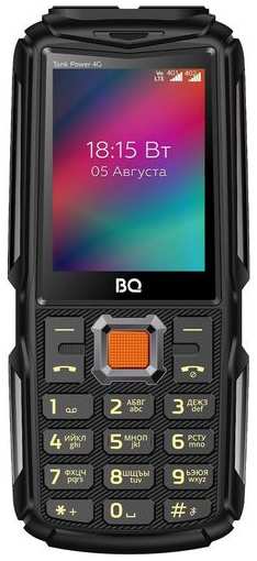 Сотовый телефон BQ Tank Power 4G 2410L, черный 9666419553