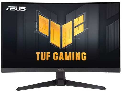 27″ Монитор ASUS TUF Gaming VG27VQ3B, 1920x1080, VA, 180Гц, 2хHDMI, 1хDP, изогнутый, черный [90lm0a90-b01170] 9666420090