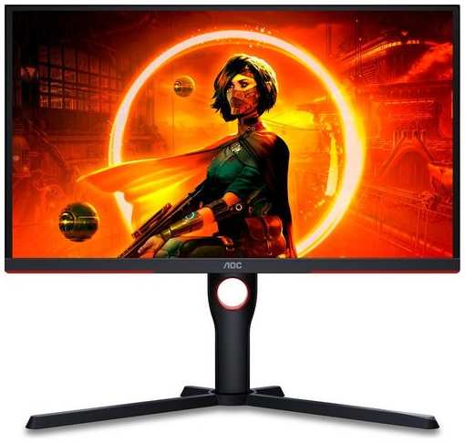 24.5″ Монитор AOC Gaming 25G3ZM, 1920x1080, VA, 240Гц, 2хHDMI, 1хDP, черный/красный 9666423592