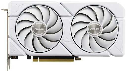 Видеокарта ASUS NVIDIA GeForce RTX 4070 Super DUAL-RTX4070S-O12G-EVO-WHITE 12ГБ Dual, GDDR6X, OC, Ret 9666425462