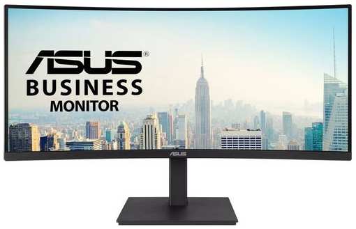 34″ Монитор ASUS VA34VCPSN, 3440x1440, VA, 100Гц, 1хHDMI, 1хDP, 1хType-С, изогнутый, [90lm08jj-b01170]