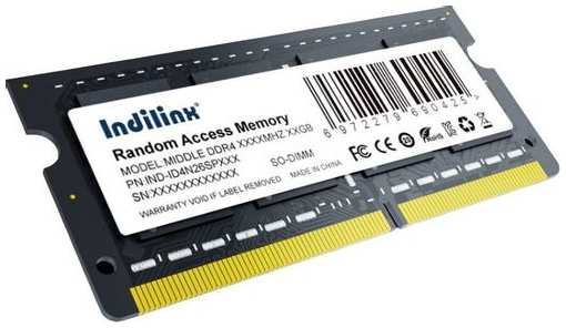 Оперативная память INDILINX IND-ID4N32SP32X DDR4 - 1x 32ГБ 3200МГц, для ноутбуков (SO-DIMM), Ret