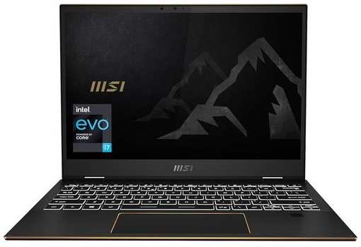 Ультрабук MSI Summit E13 Flip Evo A13MT-243US 9S7-13P311-243, 13.4″, трансформер, IPS, Intel Core i7 1360P, Intel Evo 2.2ГГц, 12-ядерный, 16ГБ LPDDR5, 1ТБ SSD, Intel Iris Xe graphics, Windows 11 Home, черный 9666427262