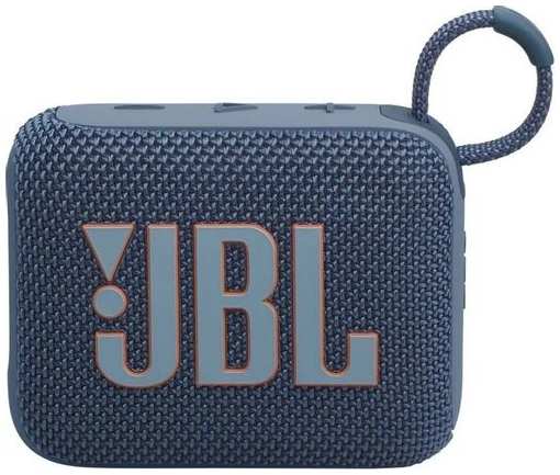 Колонка портативная JBL GO 4, 4.2Вт, [jblgo4blu]