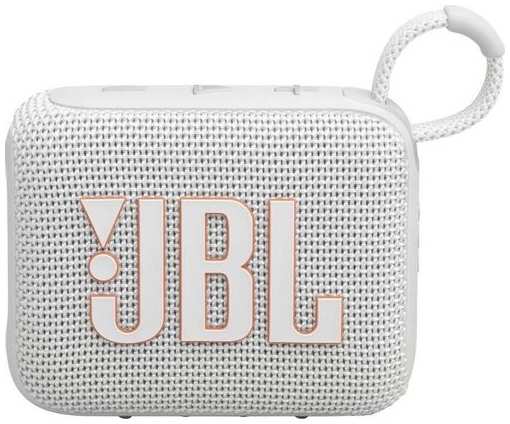 Колонка портативная JBL GO 4, 4.2Вт, [jblgo4wht]