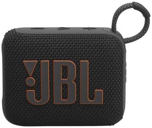 Колонка портативная JBL GO 4, 4.2Вт, [jblgo4blk]