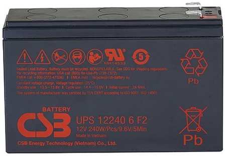 Аккумуляторная батарея для ИБП CSB UPS122406 F2 12В 9666441440