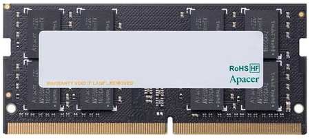 Оперативная память Apacer ES.16G21.GSH DDR4 - 1x 16ГБ 3200МГц, для ноутбуков (SO-DIMM), Ret 9666441586