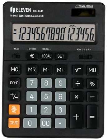 Калькулятор ELEVEN SDC-664S, 16-разрядный