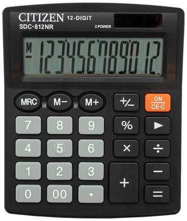 Калькулятор ELEVEN SDC-812NR, 10-разрядный