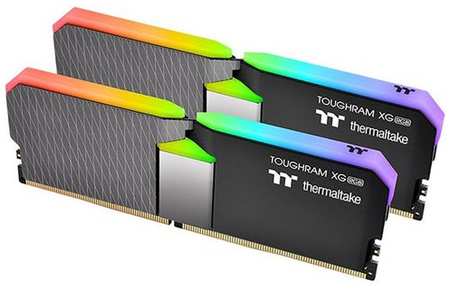 Оперативная память Thermaltake Toughram R016D408GX2-4600C19A DDR4 - 2x 8ГБ 4600МГц, DIMM, Black, Ret 9666442428