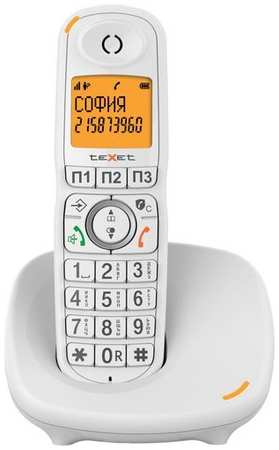 Радиотелефон TeXet TX-8905A, белый [127224] 9666442840