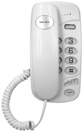 Проводной телефон TeXet TX-238, белый 9666442860